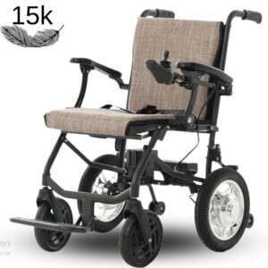 כסא גלגלים חשמלי *להשכרה יומית* מתקפל  15 ק”ג עם שליטה כפולה | דגם Easy איזי