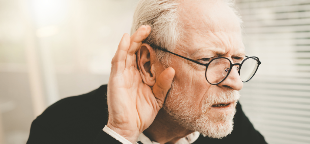 אוזניות אלחוטיות לטלוויזיה למבוגרים כבדי שמיעה
