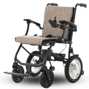 כסא גלגלים חשמלי מתקפל 15 ק"ג עם שליטה כפולה דגם Easy